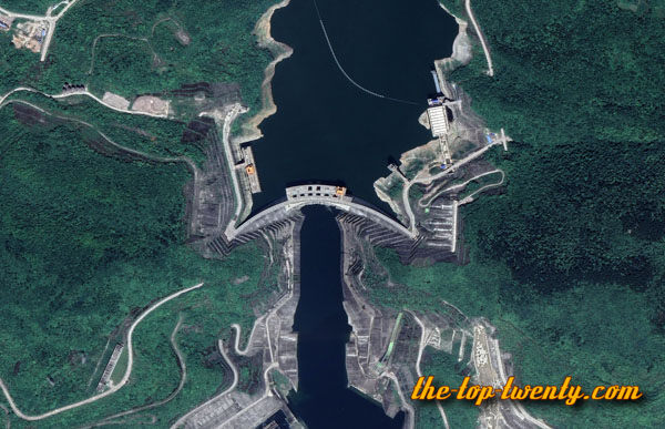 Xiluodu Dam power plant